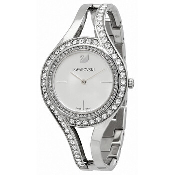 Eternal Quartz Crystal Silver Dial Watch
