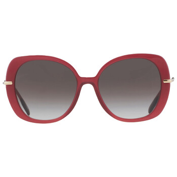 Eugenie Grey Gradient Butterfly Sunglasses BE4374 40228G