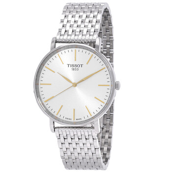 Everytime Quartz White Dial Watch T143.410.11.011.01