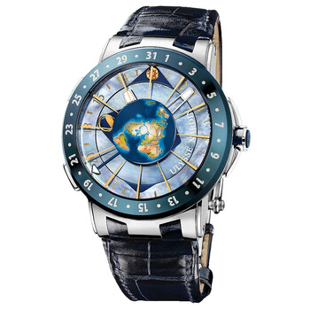 Executive Moonstruck Automatic Blue Mother of Pearl Dial Watch