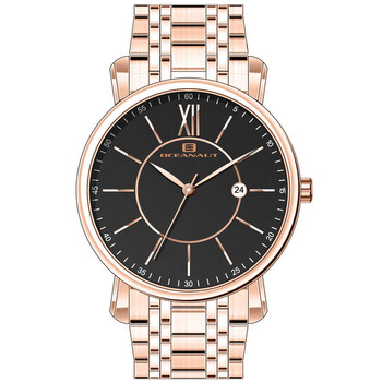 Expedition Black Dial Watch OC4985