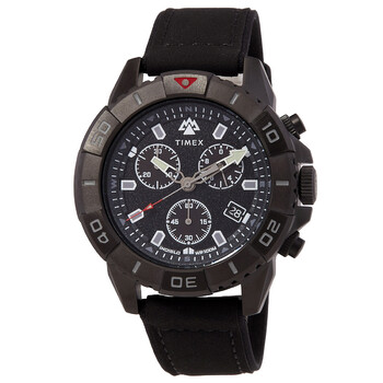 Expedition North Ridge Chronograph Quartz Black Dial Watch TW2W16000
