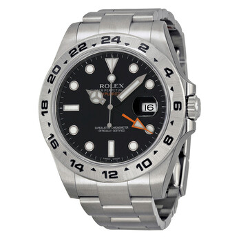 Explorer II Black Dial Stainless Steel Oyster Bracelet Automatic Watch 216570BKSO