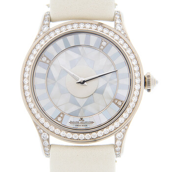 Extraordinary Automatic Diamond White Dial Watch Q12034S8