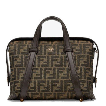 FF Jacquard Medium Boston Bag