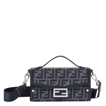 FF Jacquard Soft Trunk Baguette Bag