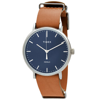 Fairfield SlipThru Quartz Blue Dial Watch TW2P97800