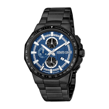 Fashion Watch Chronograph Quartz Blue Dial Watch RV1G200M0061