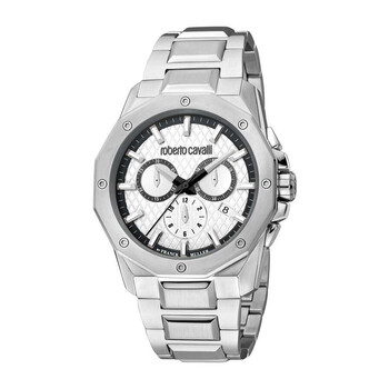 Fashion Watch Chronograph Quartz Silver Dial Watch RV1G170M0051