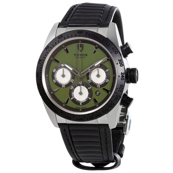 Fastrider Chronograph Automatic Green Dial Watch 42010N0004