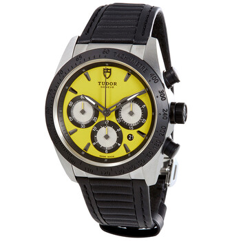 Fastrider Chronograph Automatic Yellow Dial Watch 42010N0002