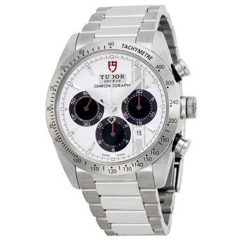 Fastrider Chronograph White Dial Stainless Steel Watch 42000WSSS