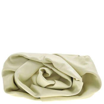 Faux Flower Detailing Clutch Bag