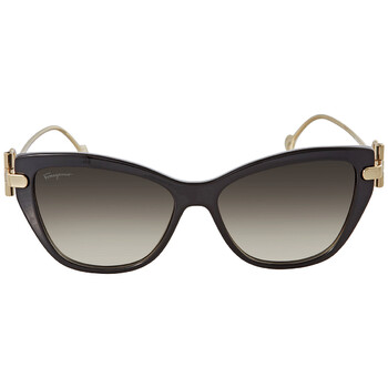 Ferragamo Black Cat Eye Sunglasses SF928S 001