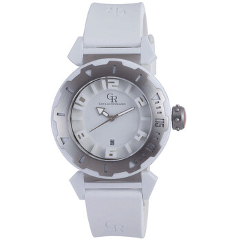Ferrara Steel Bezel White Dial Watch GR500024001