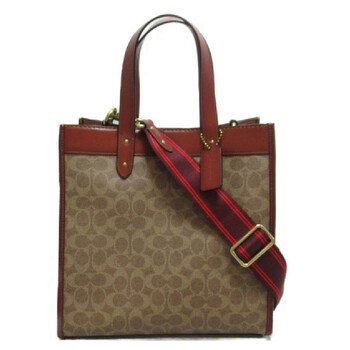 Field Horse And Carriage Print Tote Bag