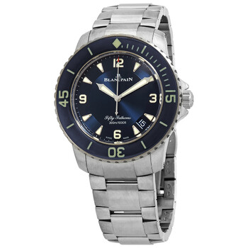 Fifty Fathoms Automatic Blue Dial Watch 5015 12B40