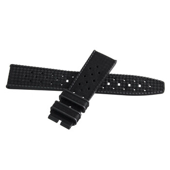 Fifty Fathoms Barakuda 20mm x 18mm Black Rubber Band