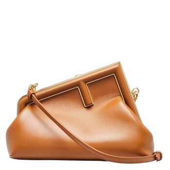 First Small Nappa Leather Clutch