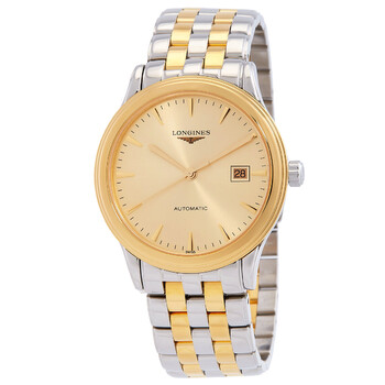 Flagship Automatic Crystal Gilt Dial Watch L4.984.3.32.7