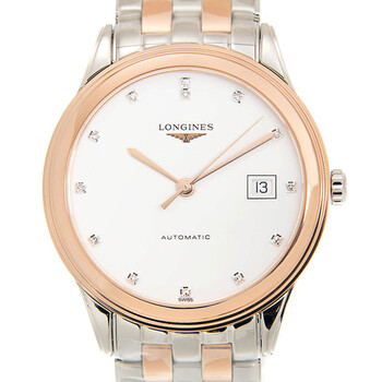 Flagship Automatic Diamond White Dial Watch L48743997