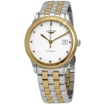 Flagship Automatic Diamond White Dial Watch L4.974.3.27.7