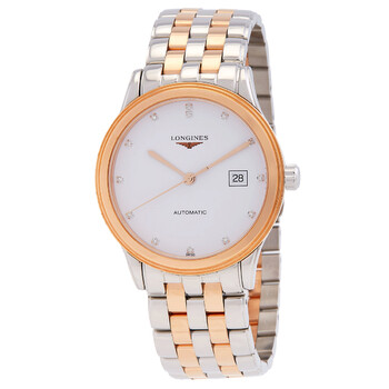 Flagship Automatic Diamond White Dial Watch L4.984.3.99.7