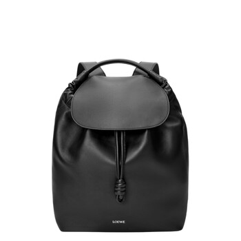 Flamenco Drawstring Calfskin Backpack