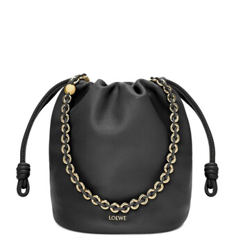 Flamenco Purse Bucket Bag  Black