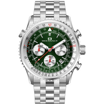 Flight Chronograph Quartz Green Dial Watch OC0123
