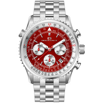 Flight Chronograph Quartz Red Dial Watch OC0124