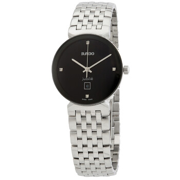 Florence Quartz Diamond Black Dial Watch R48913713