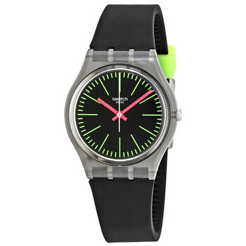 Fluo Loopy Black Dial Watch GM189