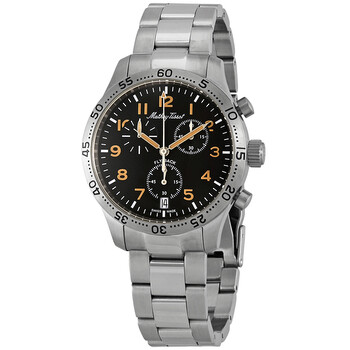 Flyback Type 21 Chronograph Black Dial Watch H1821CHANO