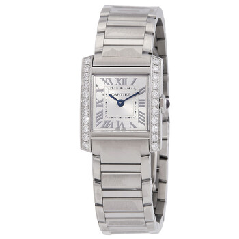Franaise Small Model Diamond Silver Dial Watch W4TA0029