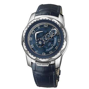 Freak Cruiser Blue Dial Hand Wind Watch