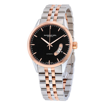 Freelancer Black Dial Twotone Watch 2730SP520011