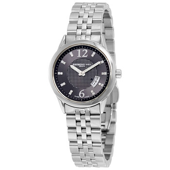 Freelancer Black Dial Watch 5670ST05645