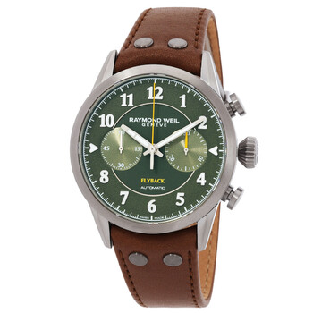 Freelancer Chronograph Automatic Green Dial Watch 7783TIC05520