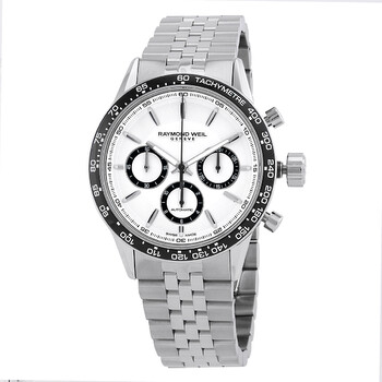 Freelancer Chronograph Automatic White Dial Watch 7741ST130021