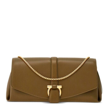 Front Flap ChainLink Shoulder Bag