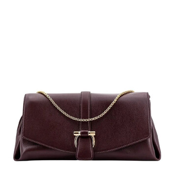 Front Flap ChainLink Shoulder Bag
