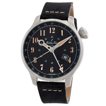 GMT 293 Automatic Black Dial Watch H123ABU