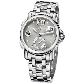 GMT Big Date Grey Dial Stainless Steel Automatic Watch