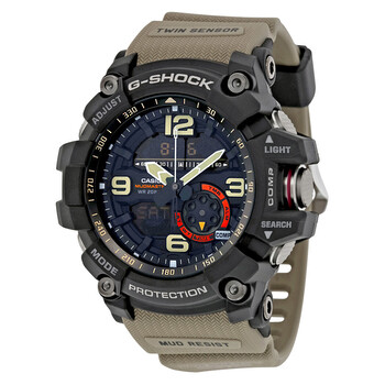 GShock Black Dial Tan Resin Strap Watch GG10001A5
