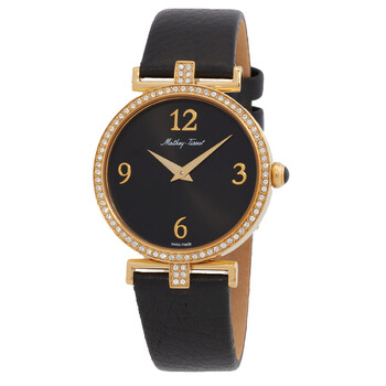 Gaia Quartz Black Dial Watch D587QPYN