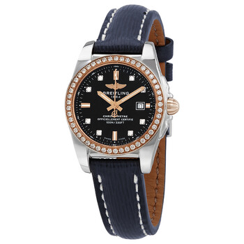 Galactic Automatic Diamond Black Dial Watch C72348531B1X1