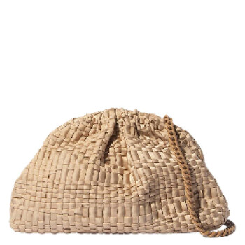 Game Woven Ribbon Clutch