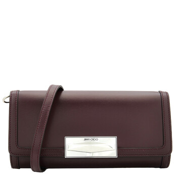 Garnet Leather Mini Shoulder Bag