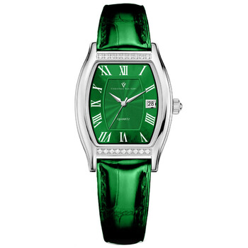 Gemma Quartz Green Dial Watch CV2443